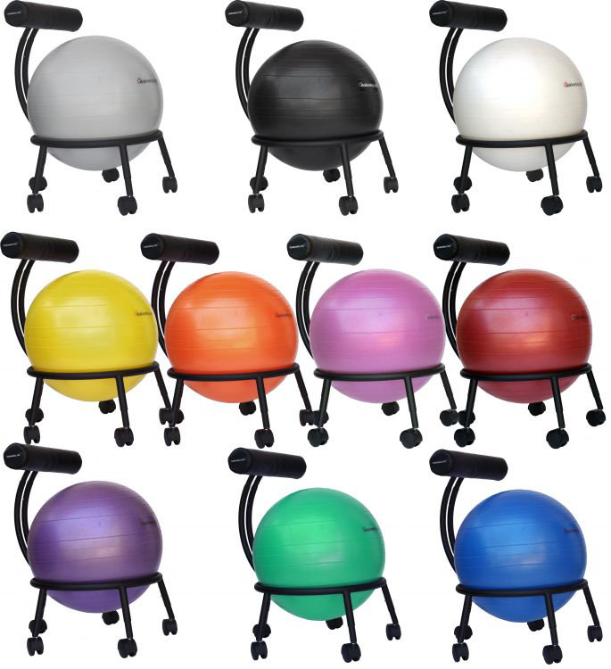 Symple Stuff HighBack Exercise Ball Chair & Reviews Wayfair