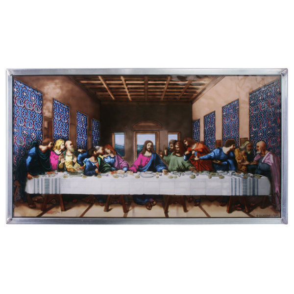 Design Toscano The Last Supper Art Glass Wall Decor Wayfair Ca