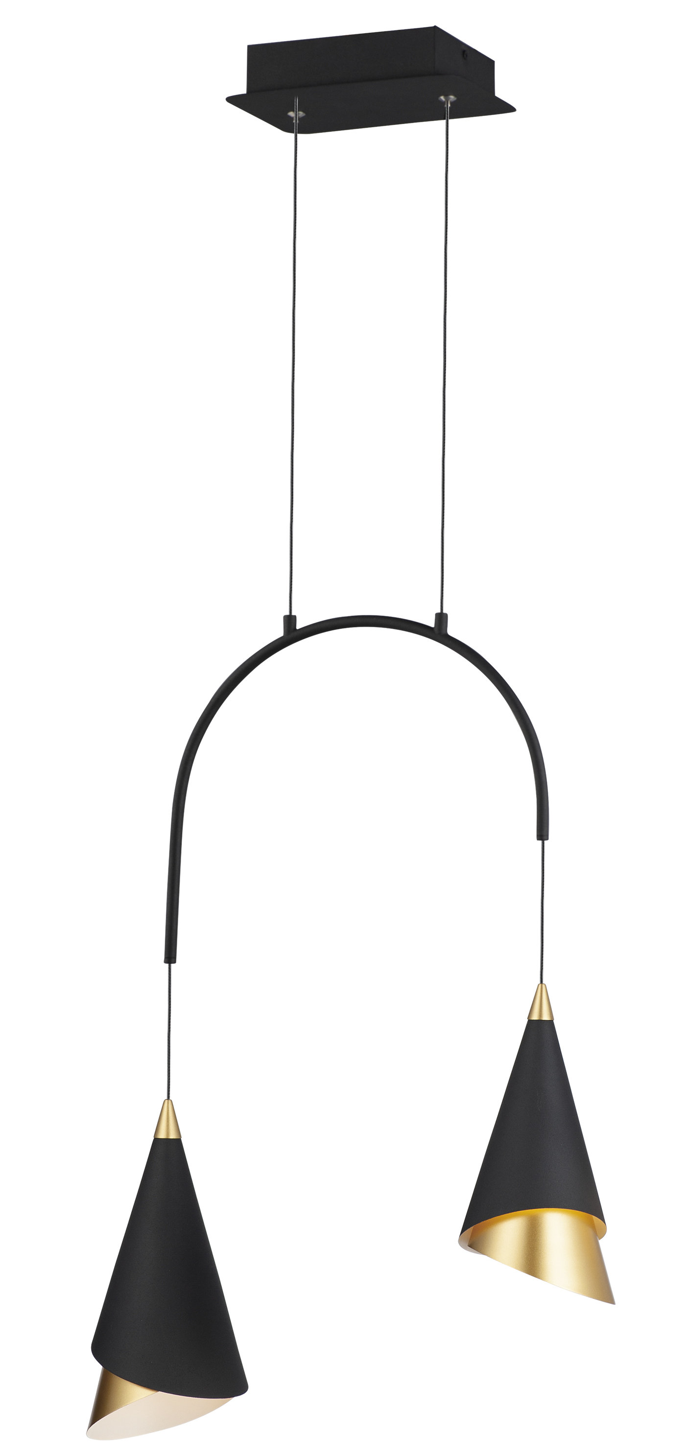 Coggeshall 2 Light Led Kitchen Island Cone Pendant Coggeshall 2 Light Led Kitchen Island Cone Pendant