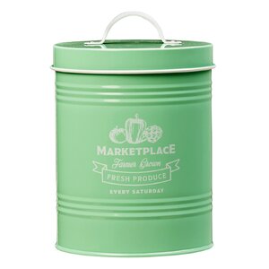 Marketplace Metal 2.38 qt. Kitchen Canister