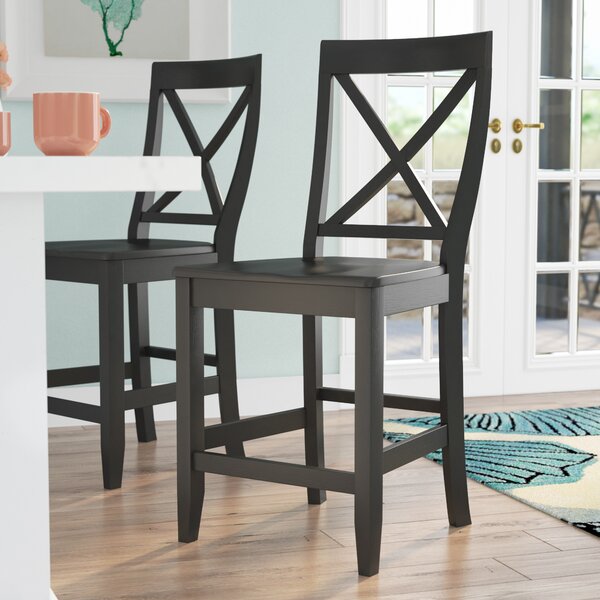 Delaine 24 Bar Stool (Set of 2) by Beachcrest Home