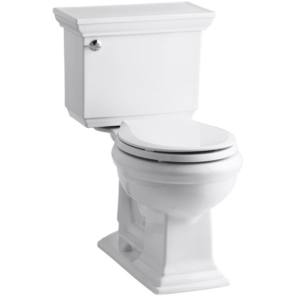 Memoirs Impressions Stately Comfort Height 1.28 GPF Round Two-Piece Toilet by Kohler