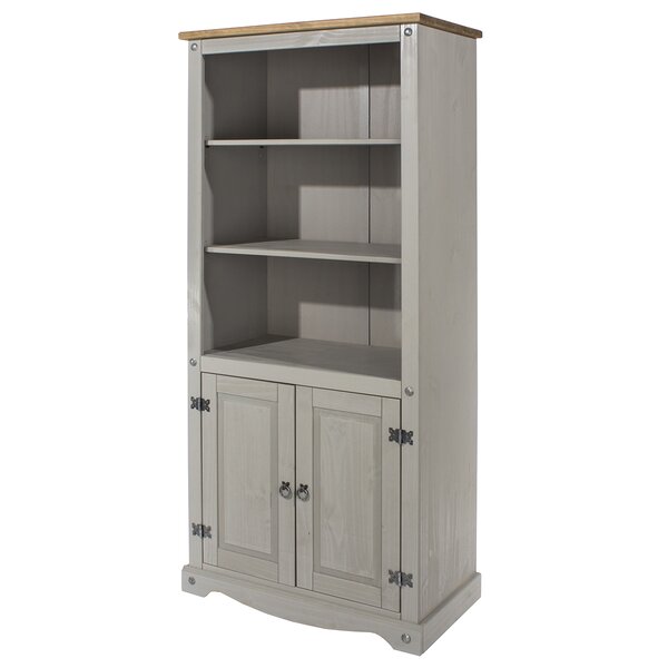 Chatman Wood Library With Doors Standard Bookcase By Gracie Oaks