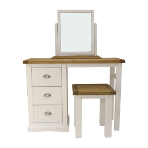 Schminktisch-Set mit Spiegel von Hazelwood Home