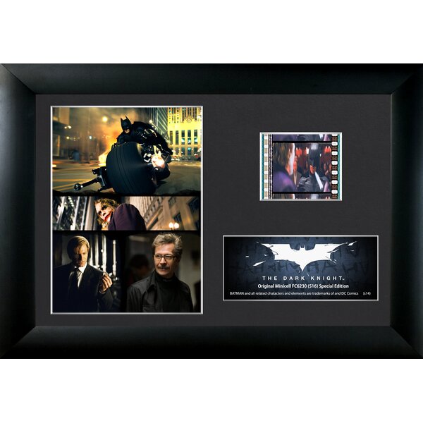 Batman The Dark Knight FilmCell Framed Vintage Advertisement by Trend Setters