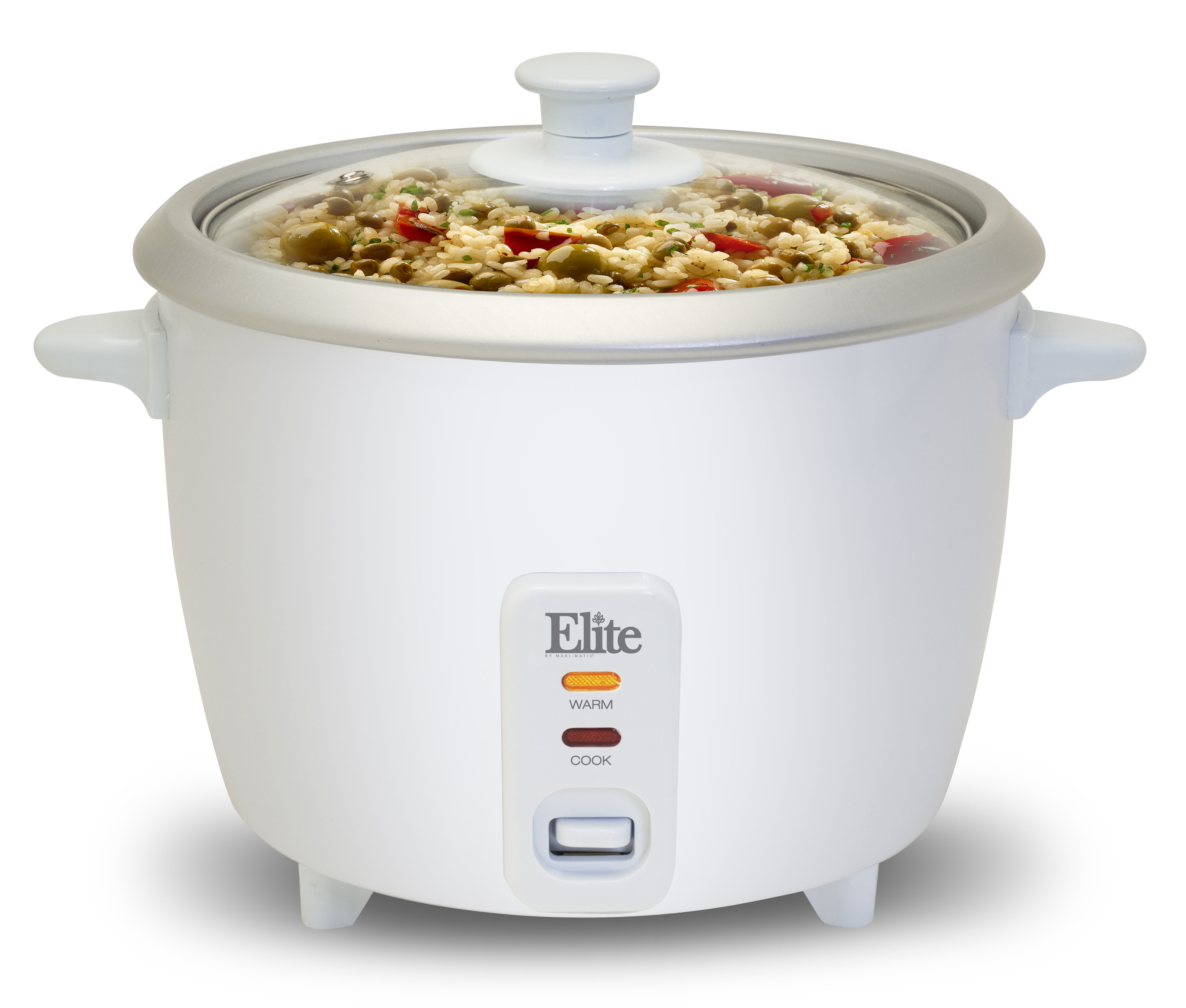 Elite by MaxiMatic Gourmet 6Cup Rice Cooker with Steam Tray & Reviews