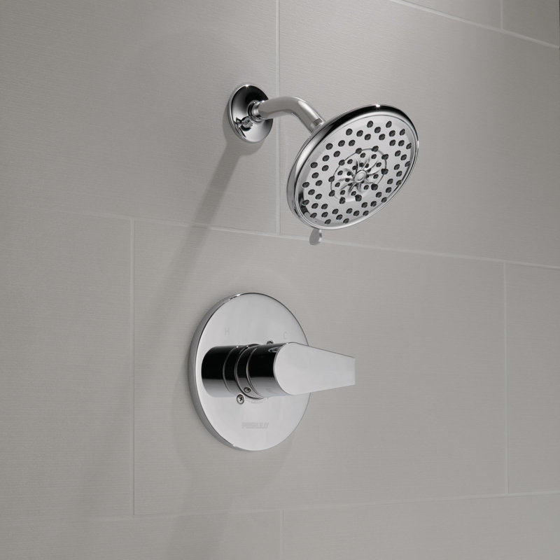Peerless Faucets Multichoice Volume Control Shower Faucet With Rough In Valve Trim And Diverter Wayfair