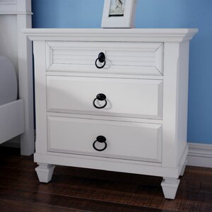 Centreville 3 Drawer Nightstand