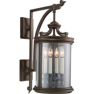 Best Louvre 4-Light Outdoor Wall Lantern By Fine Art Lamps Outdoor Lighting Louvre 4-Light Outdoor Wall Lantern By Fine Art Lamps Outdoor Lighting