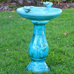 Ceramic Antique Birdbath