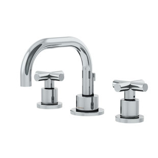 Delta Cross Handle Faucet Wayfair Dia Low Spout Widespread Standard Bathroom Faucet Double Cross Handle