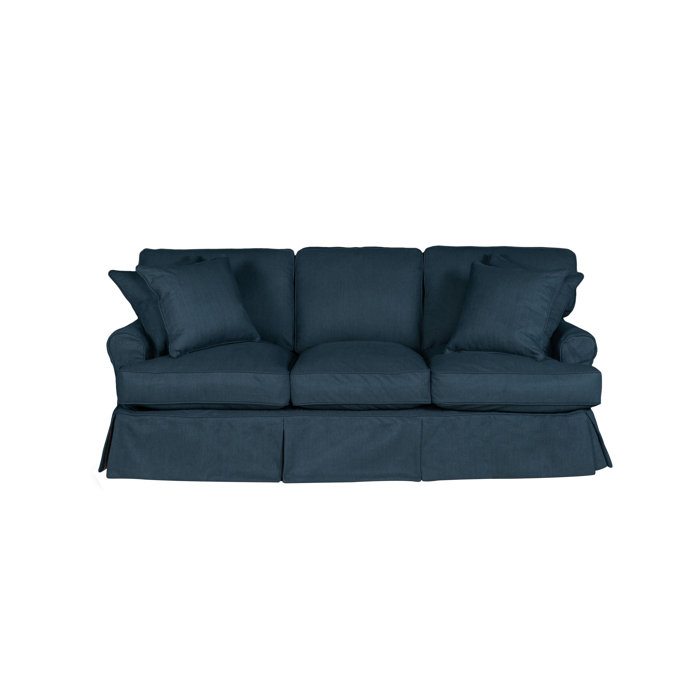 Laurel Foundry Modern Farmhouse Telluride T Cushion Sofa Slipcover