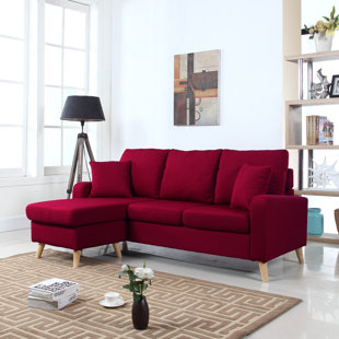 Red Sectionals You Ll Love Wayfair Quickview