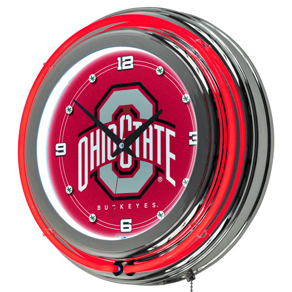 NCAA Team 14.5 Wall Clock by Trademark Global