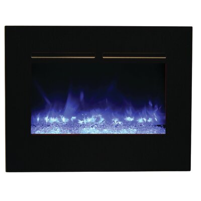 Zero Clearance Wall Mounted Electric Fireplace Amantii Size 23 H X