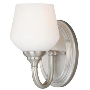 Best Grafton 1-Light Bath Sconce By Vaxcel Wall Lights Grafton 1-Light Bath Sconce By Vaxcel Wall Lights
