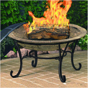 Cobraco Woven Cast Iron Wood Burning Fire Pit Wayfair