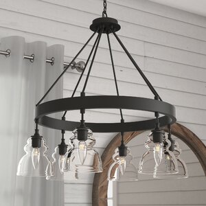 Arla 6-Light Shaded Chandelier