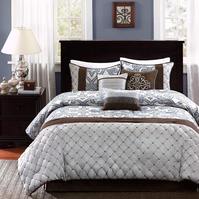 madison park crosby 7 piece comforter set reviews wayfair madison park crosby 7 piece comforter set reviews wayfair