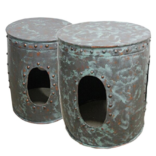 Durain 2 Piece Nesting Tables By World Menagerie