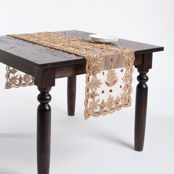 Morais Hand Beaded Runner by Bloomsbury Market