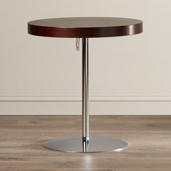 Acosta Wood Adjustable End Table By Wade Logan Spacial Price