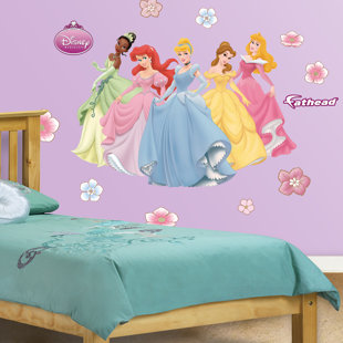 Princess Wall Decorations Wayfair Disney Princesses Wall Decal