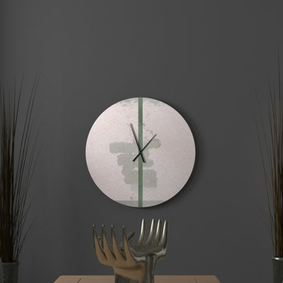 Gladding Wall Clock Ebern Designs Size: Large