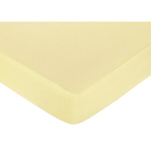 Leap Frog Butter Fitted Crib Sheet