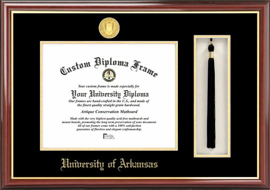 NCAA Tassel Box and Diploma Picture Frame by Campus Images