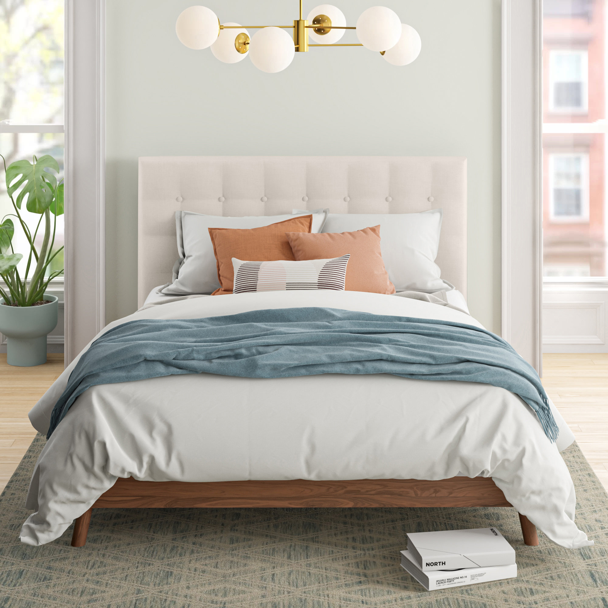 Alaina Tufted Platform Bed Alaina Tufted Platform Bed