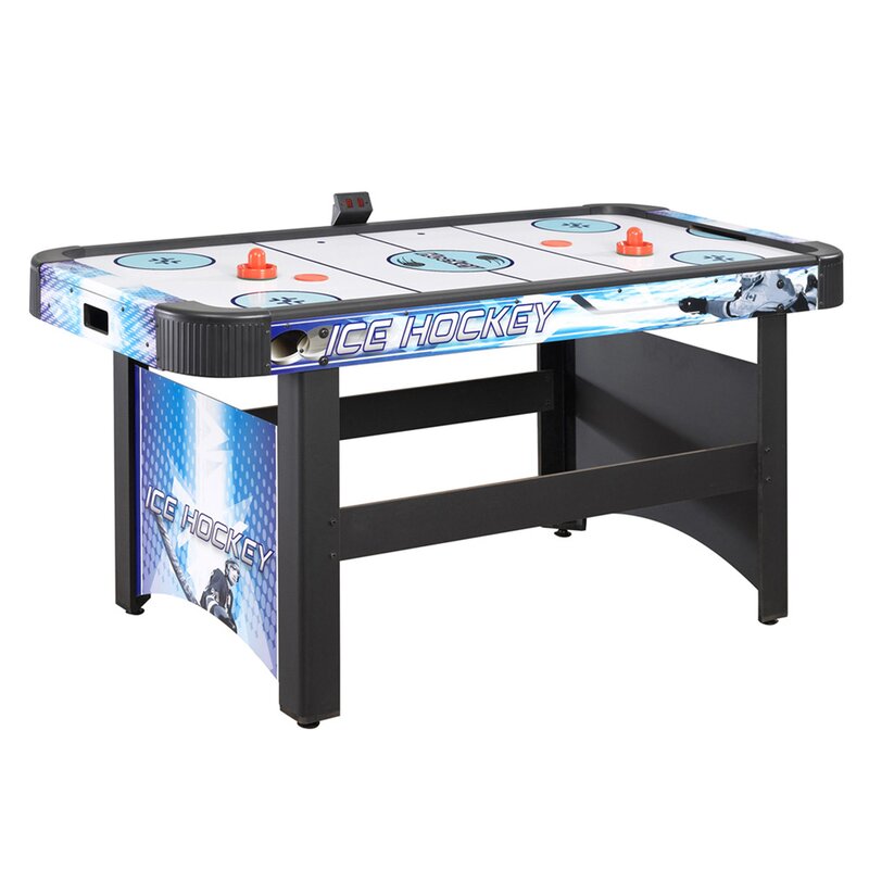 Hathaway Games Face Off 60 Two Player Air Hockey Table With