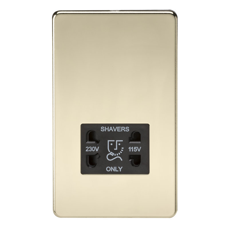 ClearAmbient Wandmontierte Rasiersteckdose Wayfair.de