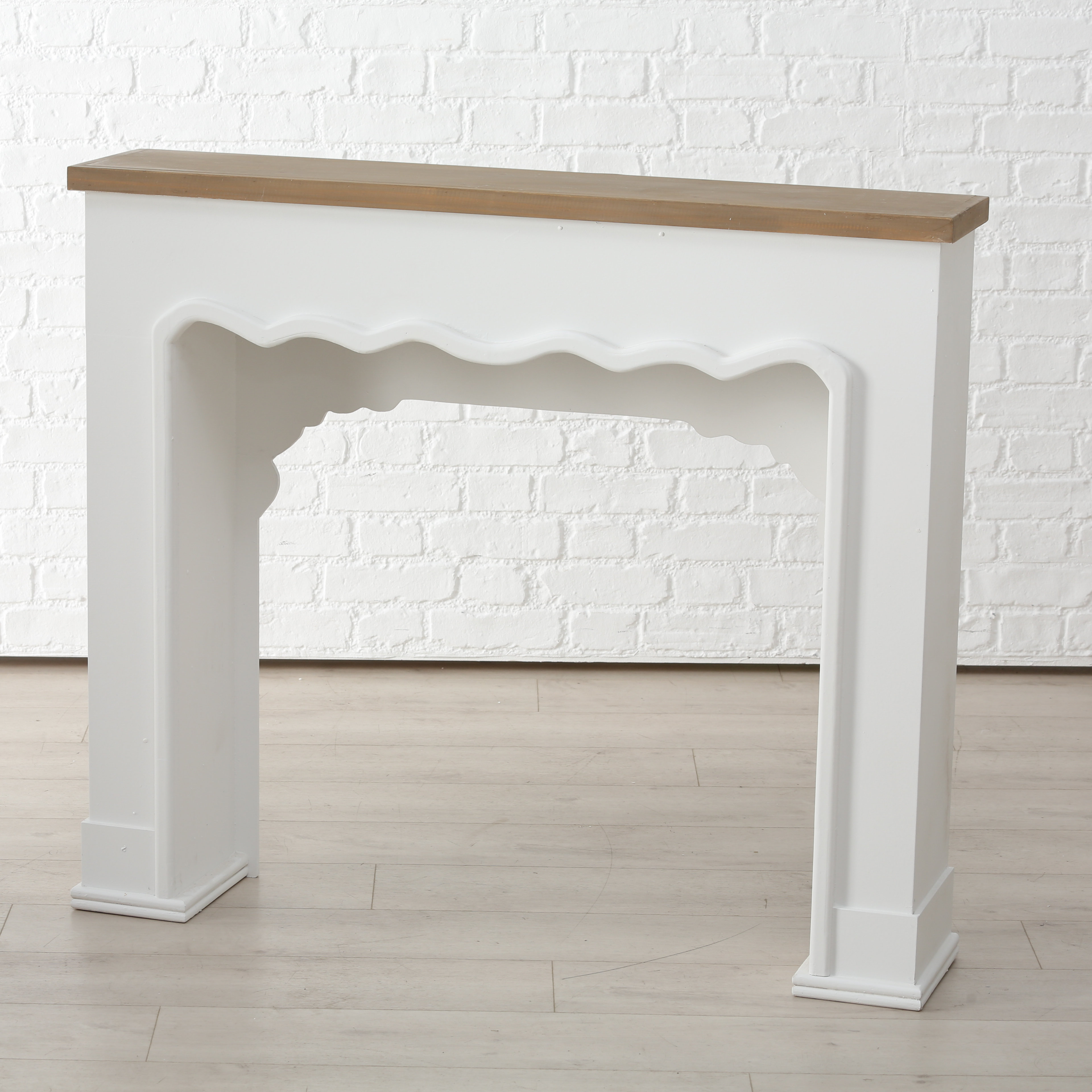 Wholehouseworlds Comfy Cottage Faux Fireplace Surround Wayfair