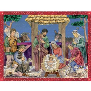 Sellmer Holy Family Scene Advent Calendar