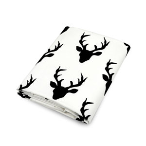 Larkspur Modern Deer 3 Piece Crib Bedding Set