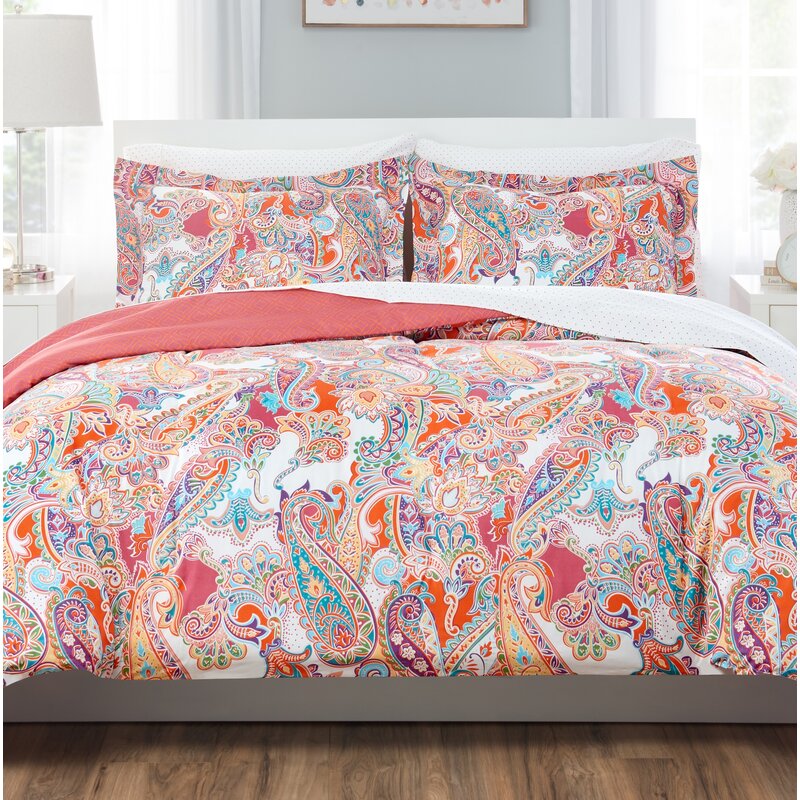 Nicole Miller Jacobian Floral Reversible Comforter Set Reviews