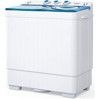 11 cu ft Portable Washer  Dryer Combo KUPPET Color Blue