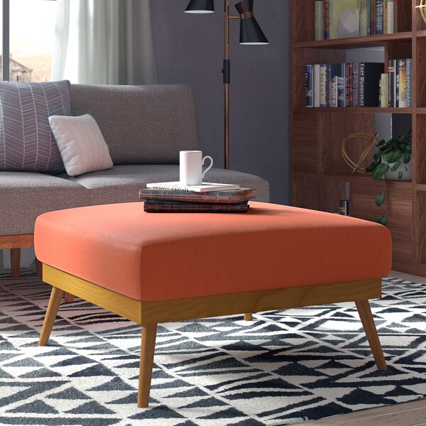 Longwood Cocktail Ottoman By Wrought Studio