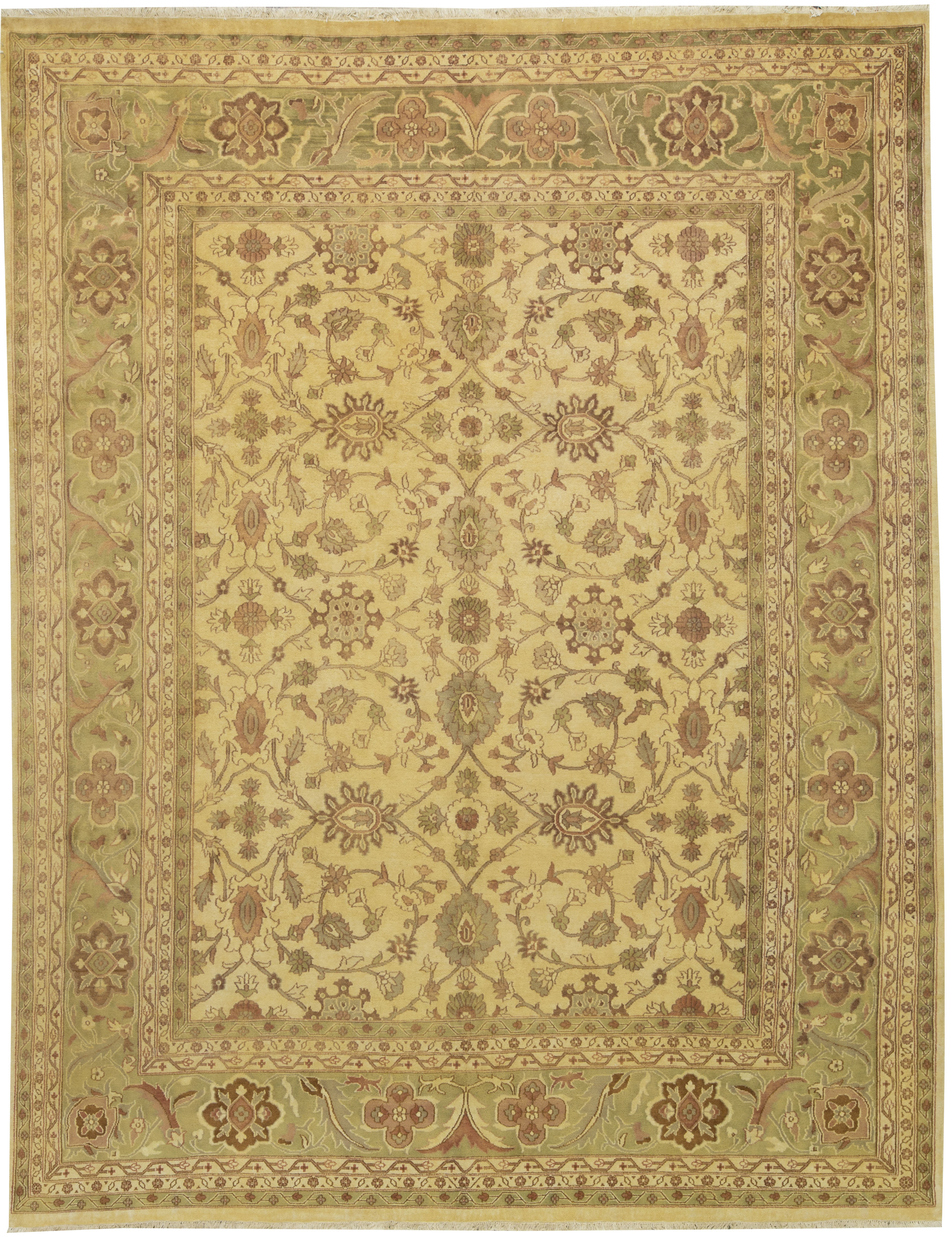 Bokara Rug Co Inc One Of A Kind Indo Handwoven 11 9 X 14 8 Bokara Rug Co Inc One Of A Kind Indo