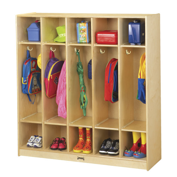 ThriftyKYDZ 3 Tier 5 Wide Coat Locker by Jonti-Craft