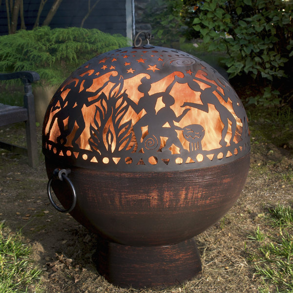 Good Directions Full Moon Party Dome Steel Charcoal Fire ...