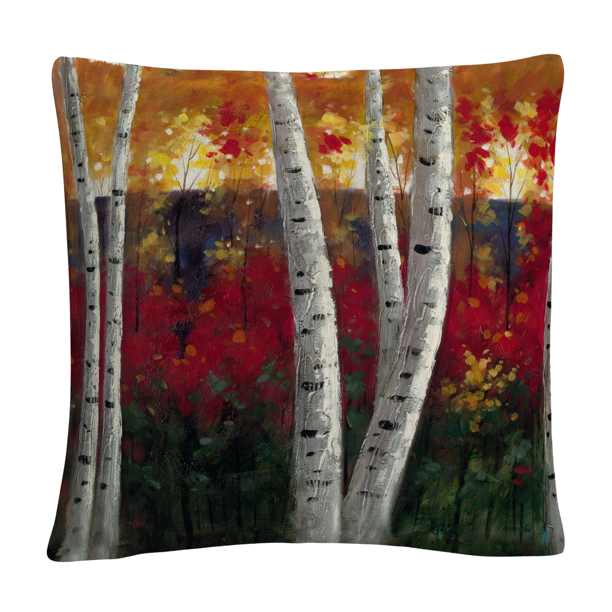 Winston Porter Kieran Autumn Throw Pillow Wayfair Ca