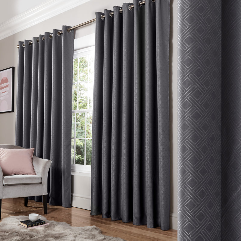 Marlow Home Co Brisbin Eyelet Room Darkening Thermal Curtains