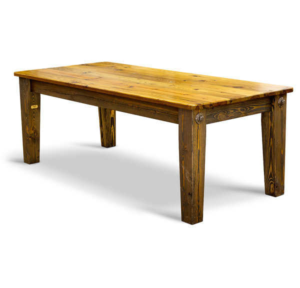 Prairie Bolt Dining Table by Vintage Flooring and Furniture Vintage Flooring and Furniture