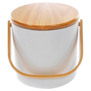 Beachwood White 3 Quart Ice Bucket By Mr Ice Bucket