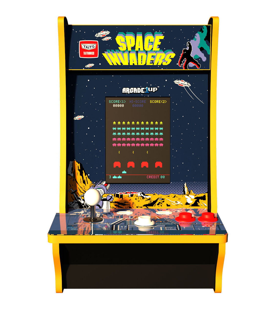 Arcade 1up Space Invaders Countercade Wayfair