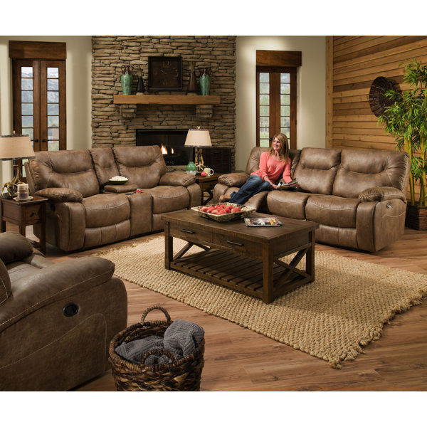 Simmons Upholstery El Capitan Power Cuddler Reclin