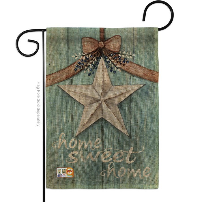 Breeze Decor Welcome Barn Star Inspirational Sweet Home