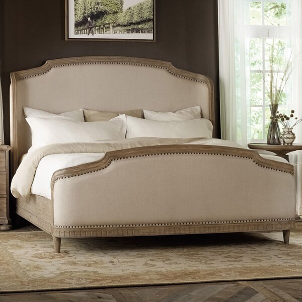 Hermon Upholstered Panel Bed by Hooker Furniture